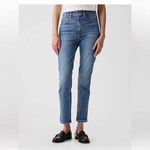 Gap Medium Indigo Vintage Slim High Rise Jeans